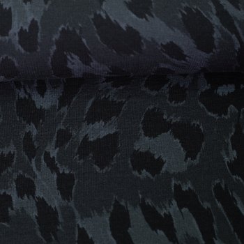 Preview: Modal French Terry Dark Leo by Kibadoo